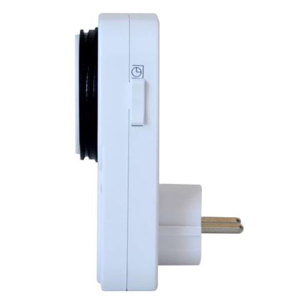 Interruptor temporizador mecânico diário 16A/230V