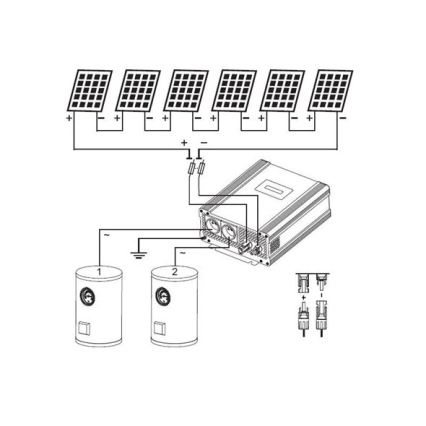 Inversor solar para aquecimento de água ECO Solar Boost Evo MPPT-4000 4kW PRO