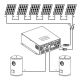 Inversor solar para aquecimento de água ECO Solar Boost MPPT-3000 3,5kW PRO