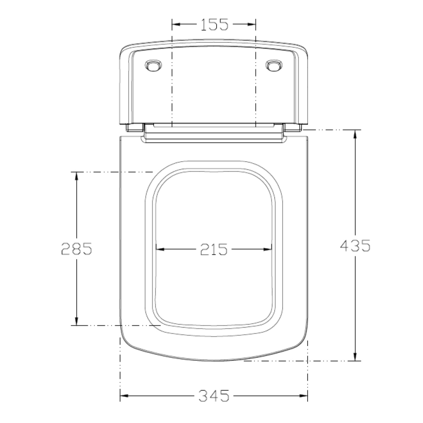 Isvea - Assento sanitário SoftClose PURITY branco