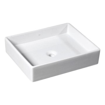 Isvea - Lavatório de bancada PURITY 50x42 cm cerâmica/branco
