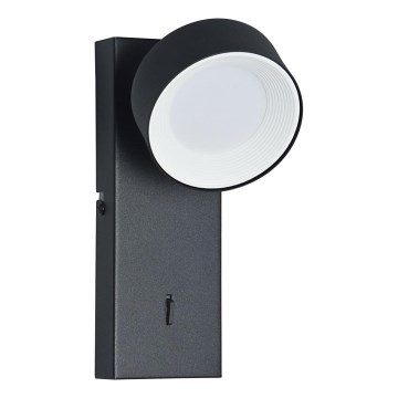 ITALUX - Aplique de parede LED FONTEN LED/1,8W/230V 4000K preto
