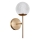 ITALUX - Aplique de parede PADRI 1xG9/5W/230V dourado