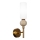ITALUX - Aplique de parede SANTOS 1xG9/40W/230V dourado