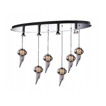 ITALUX - Candeeiro suspenso CARLO 10xG4/20W/230V