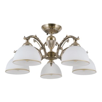 ITALUX - Candelabro integrado FENEZA 5xE27/40W/230V