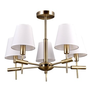 ITALUX - Candelabro pendente BALTER 5xE14/40W/230V