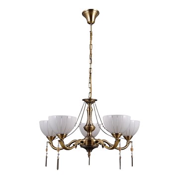 ITALUX - Candelabro suspenso BAXIO 5xE27/60W/230V