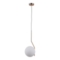 ITALUX - Candelabro suspenso CARIMI 1xE27/5W/230V latão