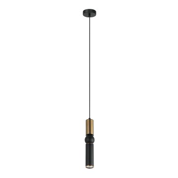 ITALUX - Candelabro suspenso ISIDORA 1xGU10/25W/230V preto/bronze