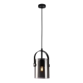 ITALUX - Candelabro suspenso NANESMA 1xE27/40W/230V preto