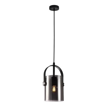 ITALUX - Candelabro suspenso NANESMA 1xE27/40W/230V preto