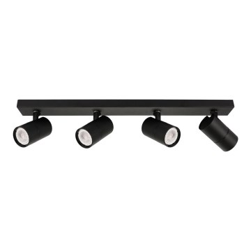 ITALUX - Foco LACONI 4xGU10/35W/230V preto