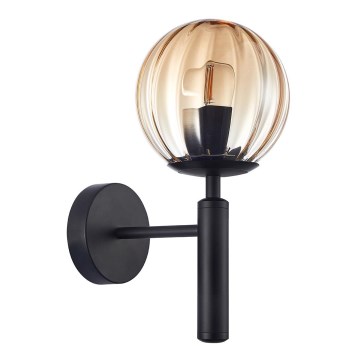 ITALUX - Iluminação de parede RAVENA 1xE27/10W/230V preto