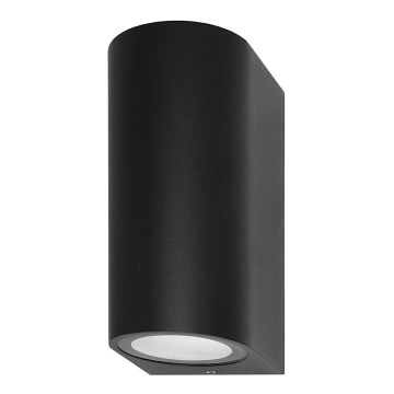 ITALUX - Luminária de parede exterior GENTA 2xGU10/40W/230V IP54 15 cm