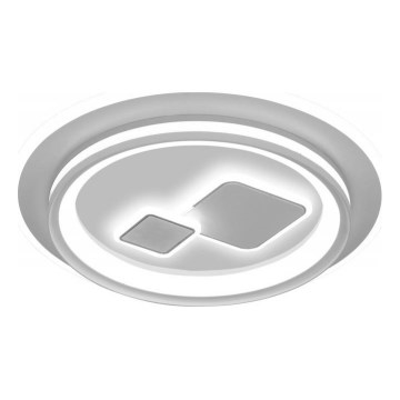 ITALUX - Luminária de teto LED regulável PARCO LED/55W/230V 3000-6500K Ø 50 cm branca + comando remoto