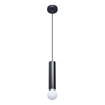 ITALUX - Lustre em cabo MACERA 1xE27/40W/230V preto