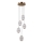 ITALUX - Lustre LED pendente em cabo ALANI 5xLED/5,6W/230V 3000K dourado