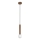 ITALUX - Lustre suspenso em cabo FILANO 1xG9/5W/230V castanho
