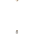 ITALUX - Lustre suspenso em cabo TORNO 1xE14/40W/230V dourado