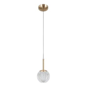 ITALUX - Lustre suspenso por cabo PADRI 1xG9/5W/230V dourado