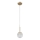 ITALUX - Lustre suspenso por cabo PADRI 1xG9/5W/230V dourado