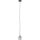 ITALUX - Lustre suspenso por cabo TORNO 1xE14/40W/230V preto/dourado