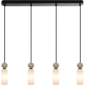 ITALUX - Lustre suspenso SANTOS com cabo 4xG9/40W/230V preto