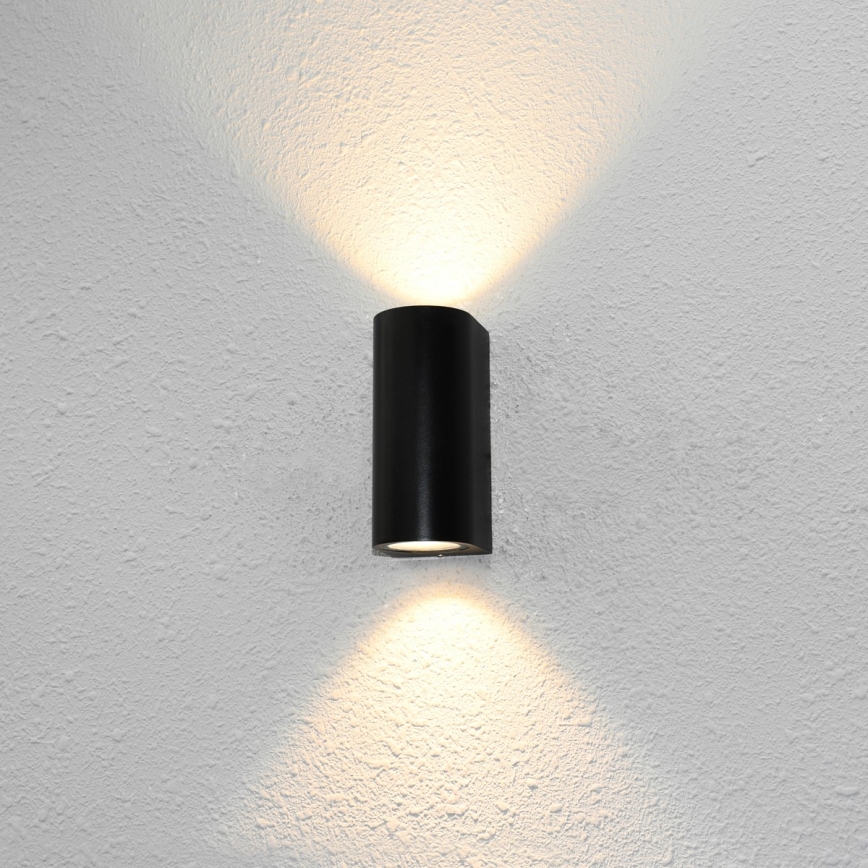 ITALUX - Luminária de parede exterior GENTA 2xGU10/40W/230V IP54 15 cm