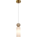 ITALUX - Pendente com cabo SANTOS 1xG9/40W/230V dourado