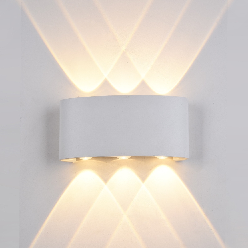 ITALUX - Luminária de parede LED exterior GILBERTO 3xLED/2W/230V 3000K IP54