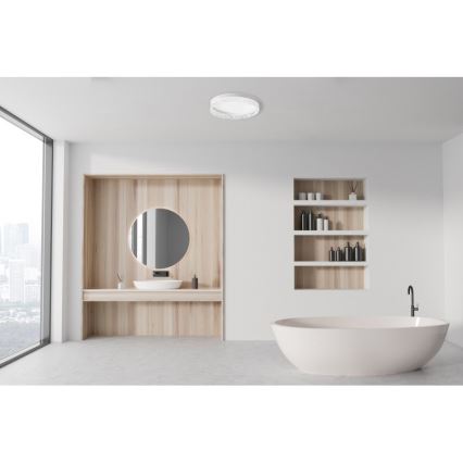 ITALUX - Luminária de teto LED regulável RANTE LED/58W/230V 3000-6500K Ø 50 cm branca + comando remoto