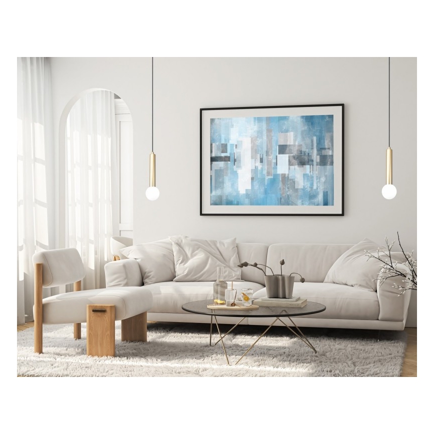 ITALUX - Lustre suspenso por cabo FILANO 1xG9/5W/230V dourado