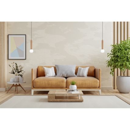 ITALUX - Lustre suspenso em cabo FILANO 1xG9/5W/230V castanho