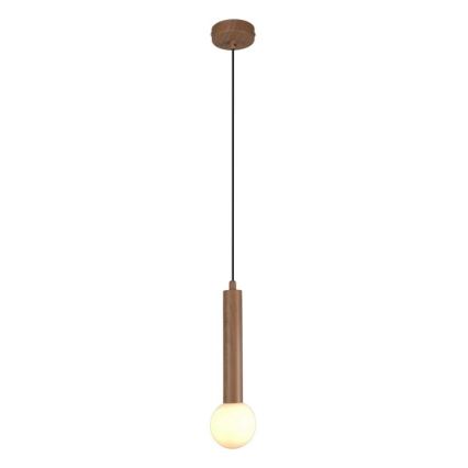 ITALUX - Lustre suspenso em cabo FILANO 1xG9/5W/230V castanho