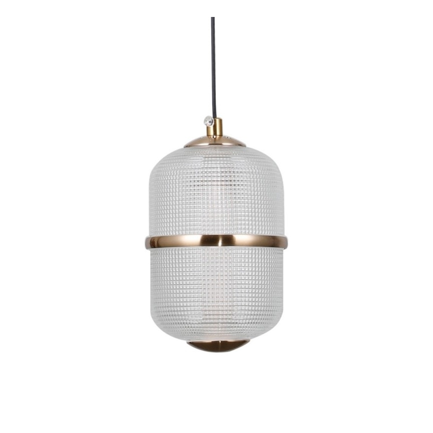 ITALUX - Lustre LED pendente em cabo ALANI 5xLED/5,6W/230V 3000K dourado