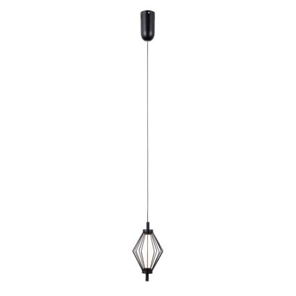 ITALUX - Lustre LED suspenso por cabo SEVILLA LED/5W/230V 3000K preto