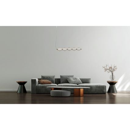ITALUX - Lustre LED suspenso por cabo SEVILLA LED/25W/230V 3000K dourado