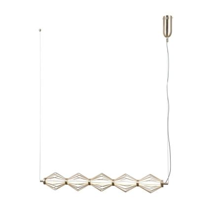 ITALUX - Lustre LED suspenso por cabo SEVILLA LED/25W/230V 3000K dourado