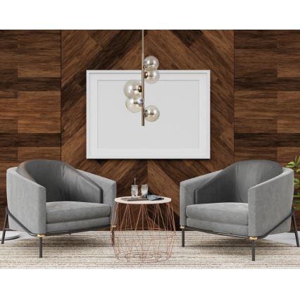 ITALUX - Candeeiro de teto CANELLO 5xG9/5W/230V latão