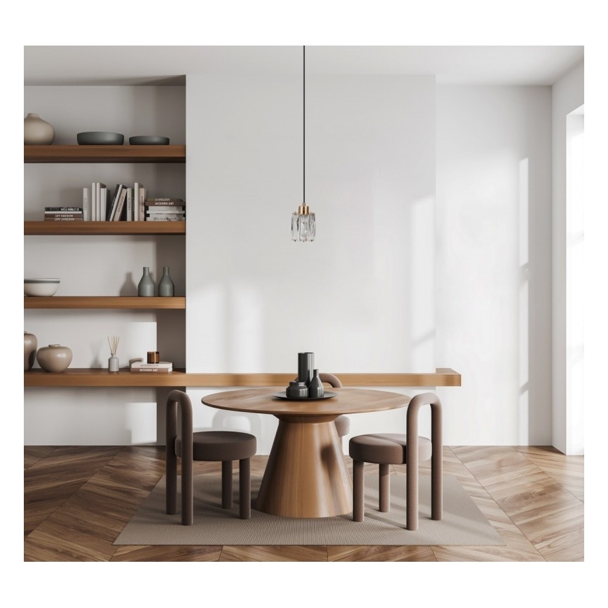 ITALUX - Lustre suspenso em cabo TORNO 1xE14/40W/230V dourado