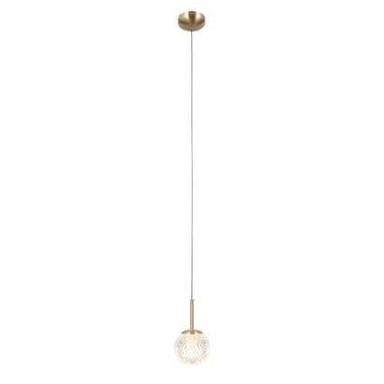 ITALUX - Lustre suspenso por cabo PADRI 1xG9/5W/230V dourado