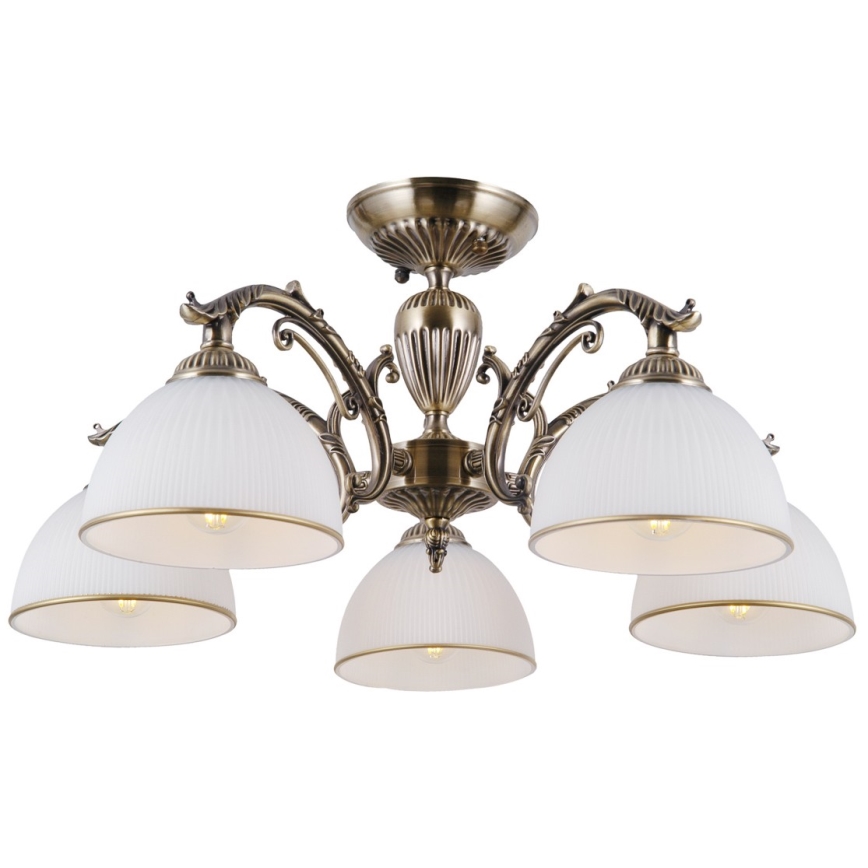 ITALUX - Candelabro integrado FENEZA 5xE27/40W/230V