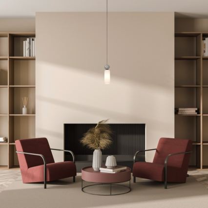 ITALUX - Lustre suspenso com cabo SANTOS 1xG9/40W/230V preto