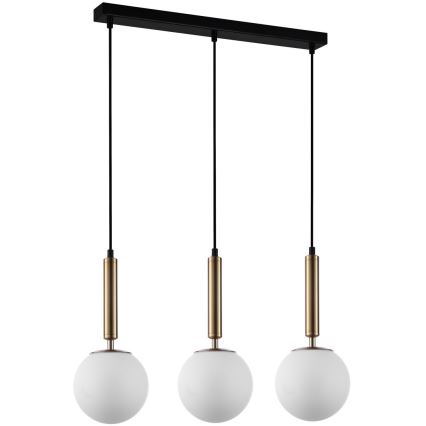 ITALUX - Vidro de substituição RAVENA E27 diâmetro 15 cm branco