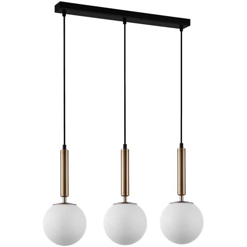 ITALUX - Vidro de substituição RAVENA E27 diâmetro 15 cm branco