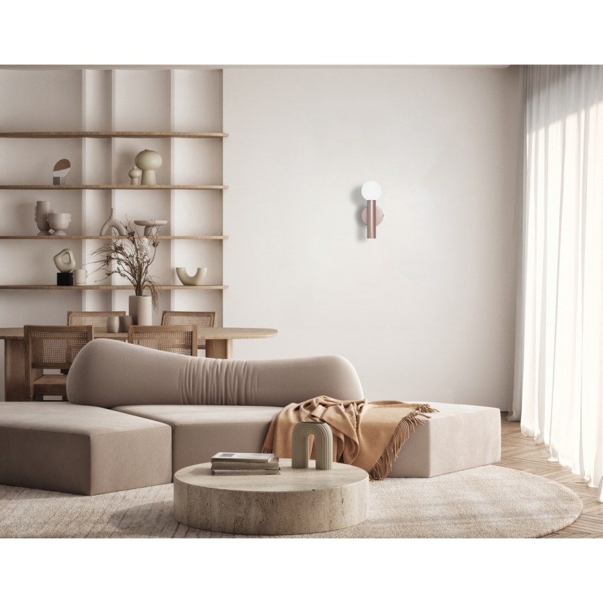 ITALUX - Candeeiro de Parede FILANO 1xG9/5W/230V ouro rosé