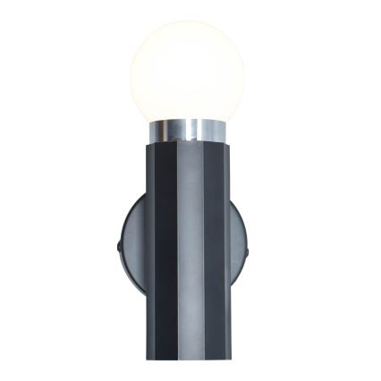 ITALUX - Aplique de parede MACERA 1xE27/40W/230V preto