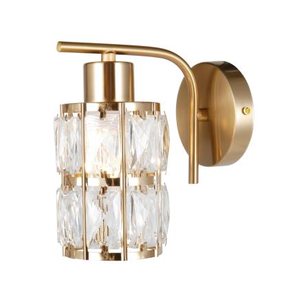 ITALUX - Candeeiro de parede ALMA 1xE27/40W/230V dourado