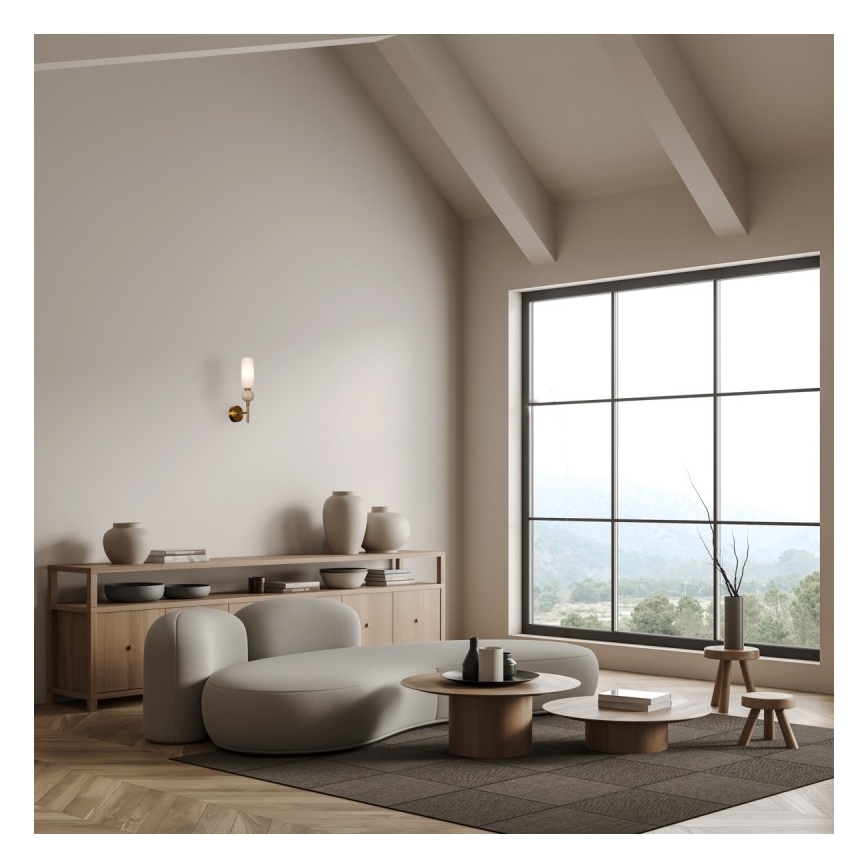 ITALUX - Aplique de parede SANTOS 1xG9/40W/230V dourado